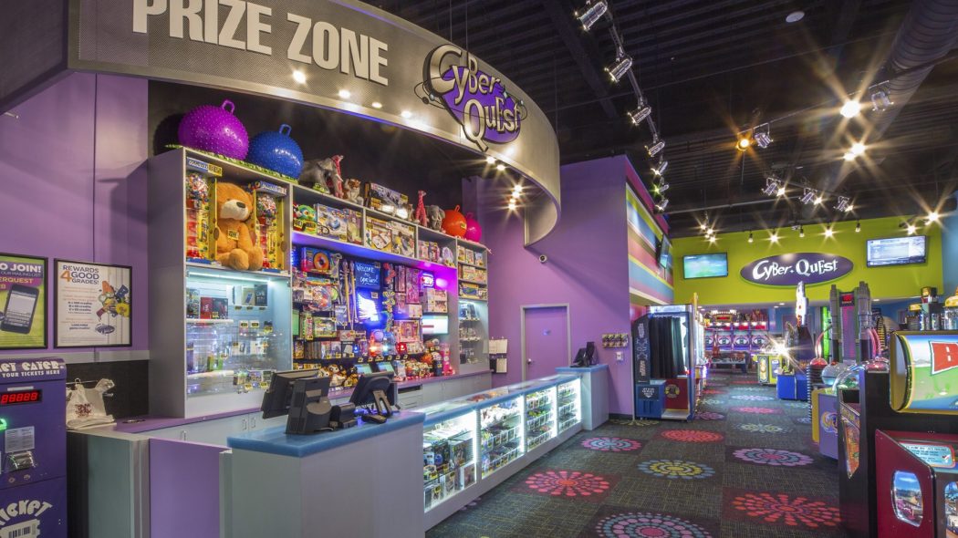 Inside view of Cyber Quest at Northern Quest