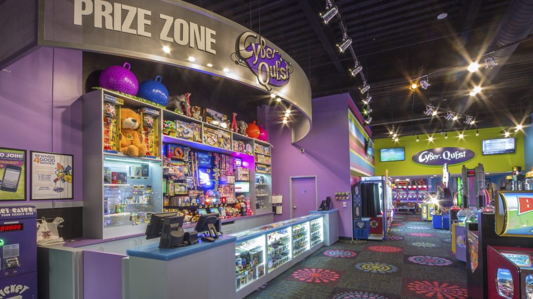 Inside view of Cyber Quest at Northern Quest